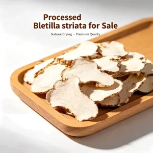 Dried Bletilla Striata Rhizoma Bletillae Chinese Herb Raw Material for Health Supplement Bai Ji Slice & Powder Available