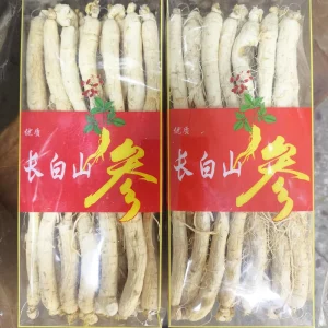 Dried Changbai Mountain Ginseng Root Herbal White Ginseng