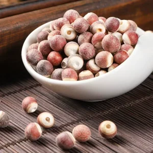 Dried Euryale Ferox Fox Nut Seed 500g Granule Shape Shelf Life