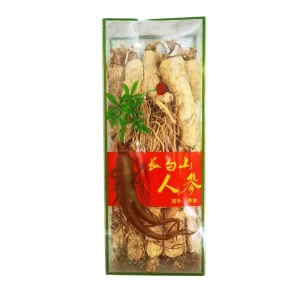 Dried Ginseng Root ISO9001Certified Chinese Herb Big Size White Ginseng
