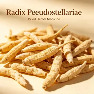 Dried Pseudostellaria Root Raw Material for Herbal Tea Solid Drink Bakery Mild Sweet Herb Incense Soap Mask Shampoo
