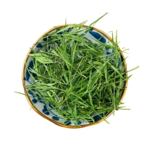 Dried Raw Folium Bambusae No Sulfur Chinese Herb Clear Heat Diuretic for Traditional Herbal