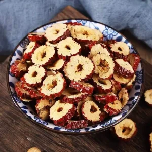 Dried Red Jujube Slices Seedless 500g for Tea Soup Snack Chinese Herbal Medicine