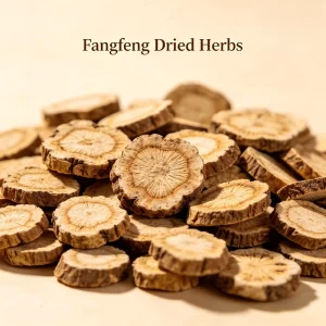 Dried Saposhnikovia Divaricata Root Radix Saposhnikoviae Raw Herb Slice for Herbal Medicine Cosmetic Extract Raw Material