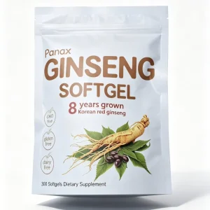 Dropshipping Ginseng Softgel Capsules Nutritional Other Healthcare Herbal Supplement Alimentaire
