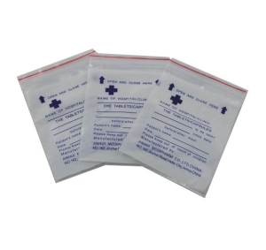Durable Ziplock Bags for Safe Medicine Dispensing and Storage