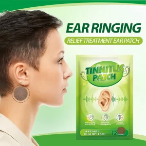Ear Health Soothing Patch Herbal Formula High Quality Class II Medical Device 12 Stickers/Pack for Tinnitus Ear Ringing