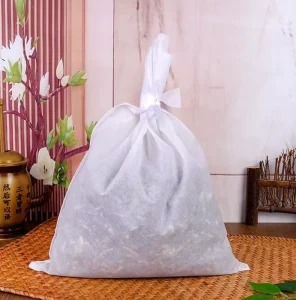 Eco-Friendly Disposable Non-Woven Fabric Binding Mouth Residue Bag Laminated Technics Chinese Medicine Decoction