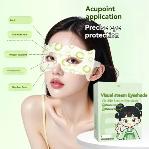 Eco Friendly Disposable Steam Herbal Eye Patches Self Heating Health & Wellness Traditional Chinese Herbal Formula Eye Patches