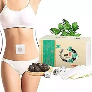 Effective Ancient Belly Slimming Herbal Mugwort Navel Sticker Patch with Plastic Material