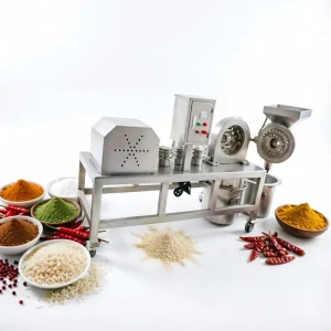 Electric Automatic Universal Grinder Pulverizer for Food Processing Custom Voltage High Power Motor Pump CE Certified