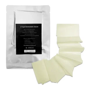 Emergency Trauma Z-Fold Hemostatic Chitosan Gauze for IFAK Tactical Outdoor Medical Dressing Combat