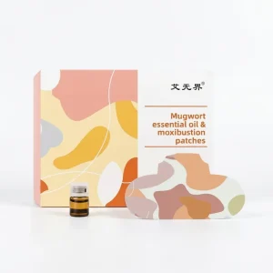 Essential Oil Wormwood Moxibustion Patch Self Heating Warm Body Pad for Neck Knee Joint Relief