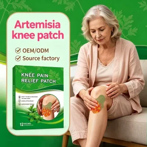External Use Mugwort Knee Patch for Relieving Knee Discomfort and Pain