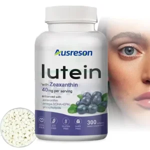 Eye Care Vision Halal Blueberry Lutein and Zeaxanthin Complex Plant Extract Tablets