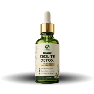 FM OEM ODM Lab Tested Zeolite Detox Drops Oral Liquid for Heavy Metal Detox Beauty Products 60 100ML