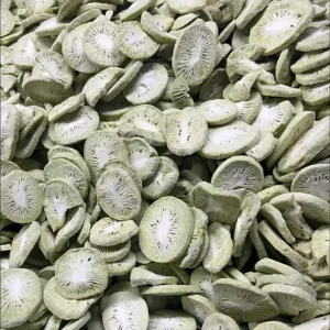 Factory Direct Fd Freeze Dried Kiwi Slices Fd Kiwifruit Dried Kiwi in Bulk Non Fried Casual Snacks Fruits Crunchy Green Dried Kiwis