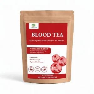 Factory Direct Natural Blood Herbal Cleanse Tea 100g 20 Bags Circulation Support Herbal Tea