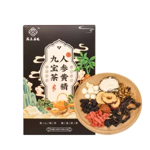 Factory Direct Nine Treasures Ginseng Herbal Tea Bags 100% Pure Natural 15 Count Low MOQ Custom Blends