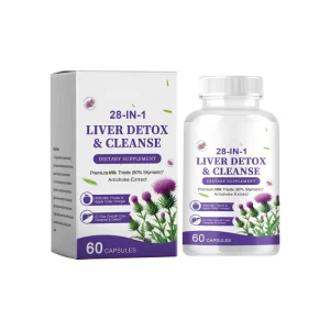 Factory Direct OEM Service Low MOQ Pure Natural 28 in 1 Liver Health Capsules Support Liver Detox Repair and Fat Reduction