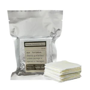Factory Direct Supply Wound Dressing Emergency X Ray Chitosan Hemostatic Gauze