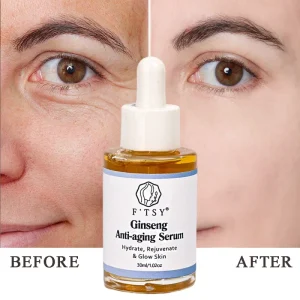 Factory Ginseng Hydrate Rejuvenating Skin Anti Aging Glowing Facial Serum