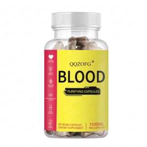 Factory Outlet Blood Purifying Capsule Sersaparilla Root Burdock Root Extract Support Blood Circulation 60 Count