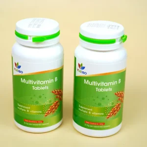 Factory Price Adult Vitamin B Complex Tablets with B1 B6 B12 for Energy & Immunity Support 60 Tablets Per Bottle