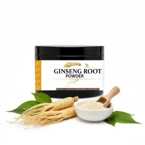 Factory Supply Gold Grade 100% Pure Ginseng Root Powder for Energy Support