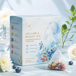Factory direct Supply of Custom Eye brightening Beauty Tea Bags and Plant based Beverages