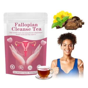 Fallopian Cleanse Tea Natural Herbal Womb Warm Tea 20 Bags Women Fertility Detox Tea Relieve Dysmenorrhea Improve Cold Uterus