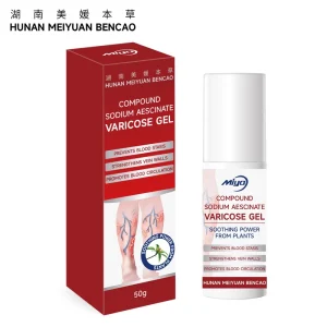 Fast-Absorbing Anti-Swelling Compound Sodium Aescinate Varicose Leg Vein Treatment Gel Home Use 50G Spider Veins