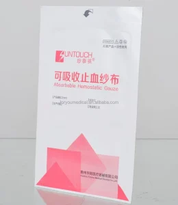 Fast Soluble Hemostatic Gauze Chitosan Emergency Bleeding Control Dressing