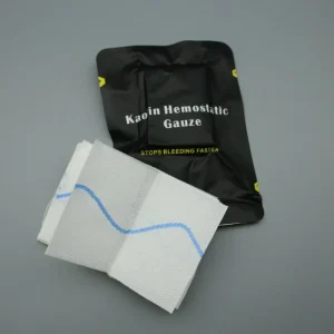 Fast Stops Bleeding Kaolin Hemostatic Gauze for Tactical First Aid Kit