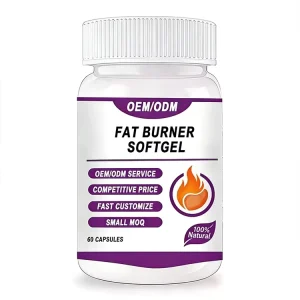 Fat Burner Softgel Capsules for Women Tummy Safe Weight Loss Supplement Slim Plus Fat Burner