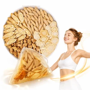 Female Vitality Tea Astragalus Codonopsis Ophiopogon Ginseng Root Wellness Herbs Blend Nourish Qi Blood 5g OEM Accepted