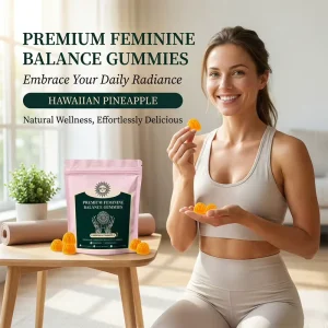 Feminine Balance Gummies PMS Balance Vitamins Supplements Gummies