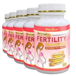 Fertility Max Strength Regulates Menstrual Cycle Hormonal Balance 60 Tablets Tablet to Get Pregnant
