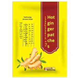 Fever-reducing Ginger Self-heating Moxibustion Patch for Body Warming Lumbar Spine Knees Joints Warm Therapy Class I Medical