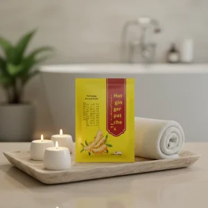 Fever reducing Ginger Self heating Moxibustion Patch for Body Warming Lumbar Spine Knees Joints Warm Therapy Class I Medical