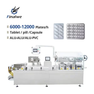 Finalwe Electric Automatic High Efficiency Tablet Pill Capsule Blister Vacuum Thermal Forming Blister Packing Sealing Machine