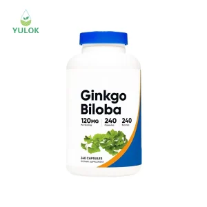 Food Additive Ginkgo Biloba Extract Food Supplement Ginkgo Biloba Leaf Capsule