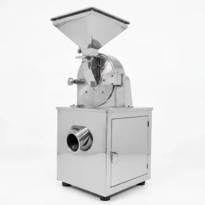 Food Factory Cumin Dried Chili 20-120 Mesh High-speed Grinding 7.5KW Motor Stainless Steel Crusher