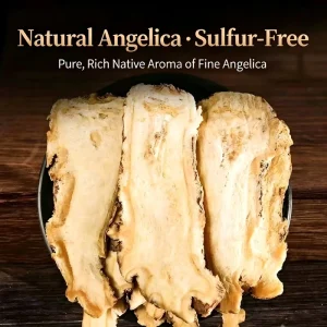 Food Grade Angelica Sinensis Herbal Extract Sliced Root with Ligustilide Bulk Packaging in Plastic Container Gansu