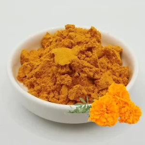 Food Grade Marigold Extract Soft Candy Raw Material Lutein 5% 80-100 Mesh 2 Year Shelf Life Water Extraction Packaged Drum