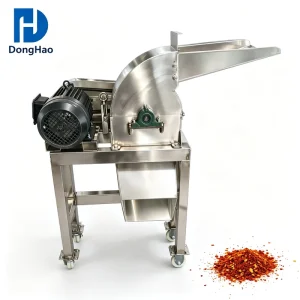 Food Grade Stainless Steel Hammer Mill Explosion Proof Temperature Control for Ginseng Astragalus Wolfberry Herbal Tea