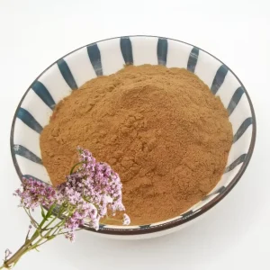 Food Grade Valerian Root Extract Water Soluble Valerian Powder 0.8% Valoxalic Acid Vacuum Packed Drum Packaging