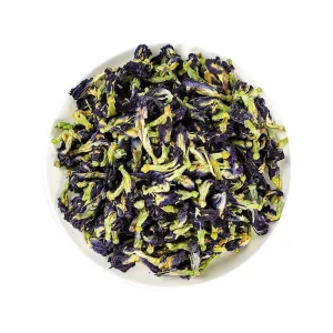 Food Medicine Homology Dried Butterfly Pea Flower Soft Floral Aroma Brighten Skin Anti Oxidation All Season Herbal Tea OEM