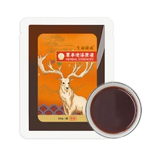 Foot Bath Bag Mugwort Detox Herbal Soak Bags Moxibustion Care Solution Enhances Blood Circulation