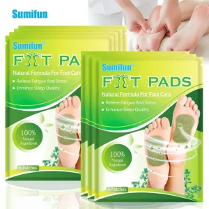 Foot Detox Pads with Herbal Material Improve Sleep Quality Detoxify Your Body ISO Certified Patch